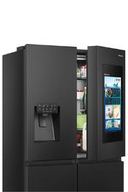 Americká lednice Hisense RQ760N4IFE černá barva
