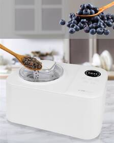 Zmrzlinovač Clatronic ICM 3784 bílá barva
