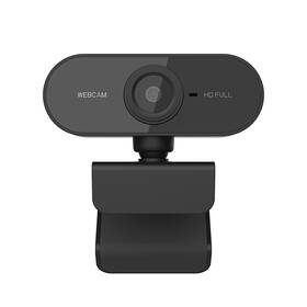 Webkamera Powerton Full HD 1080p USB černá barva
