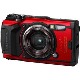 Digitální fotoaparát Olympus TG-6 červená barva
