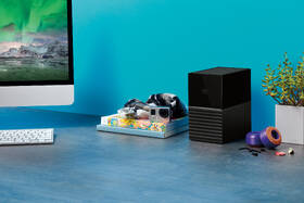 Externí pevný disk 3,5" Western Digital Duo 16TB černá barva
