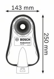 Nástavec na odsávání prachu Bosch Professional GDE 68 
