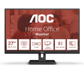 Monitor AOC Q27E3UAM černá barva
