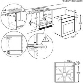 Trouba Electrolux EOF4P56X nerez
