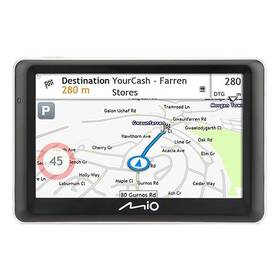 Navigační systém GPS Mio Spirit 7700 Full Europe Lifetime černá barva
