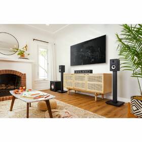 AV Receiver Denon AVR-S660H +  repro Polk Monitor XT60/XT15/XT30C černá barva
