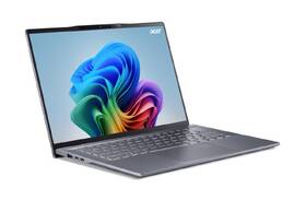Notebook Acer Swift 14 AI (SF14-11-X6CS) šedá barva
