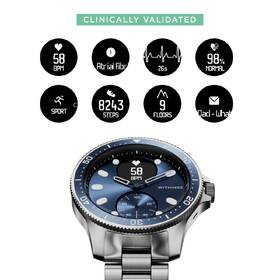Chytré hodinky Withings Scanwatch Horizon - Special Edition 43mm modrá barva
