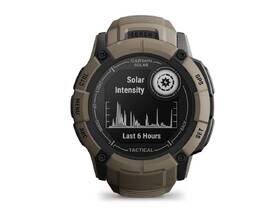 Chytré hodinky Garmin Instinct 2X Solar - Tactical Edition - Coyote Tan 
