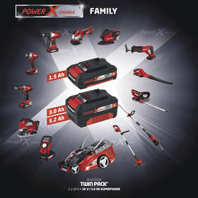 Odvětvovač Einhell GE-LC 18 Li T Expert Plus (bez baterie) 3410810 
