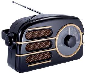 Radiopřijímač Bigben TR101 Retro černá barva
