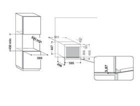 Trouba Whirlpool W7 MS450 černá barva
