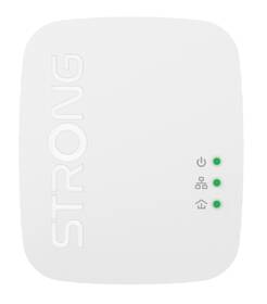 Síťový rozvod LAN po 230V Strong Wi-Fi 1000 DUO MINI, 2 jednotky bílá barva
