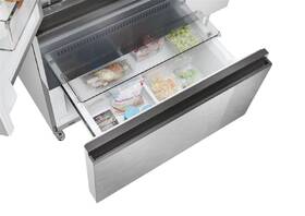 Americká lednice Haier HFR7819ENGC stříbrná barva
