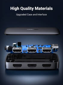 HDMI rozbočovač UGREEN HDMI Switcher 3 In 1 Out  4K@30HZ 
