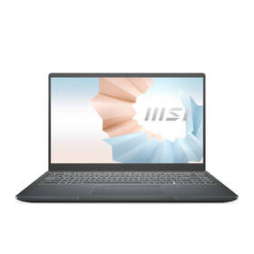 Notebook MSI Modern 14 šedá barva
