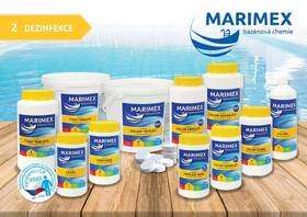 Bazénová chemie Marimex Chlor Komplex Mini 5v1 0,9 kg 
