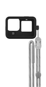 Ochranné pouzdro GoPro obal + šňůrka (černý) (Sleeve + Lanyard Black) 
