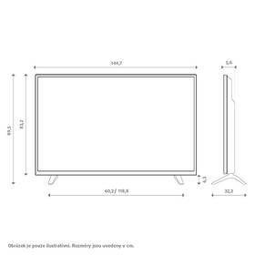 Televize TCL 65C6K 
