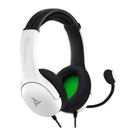 Headset PDP LVL40 pro Xbox bílá barva
