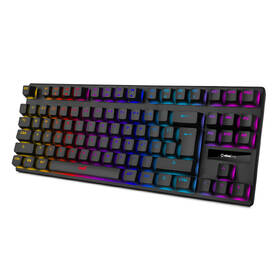 Klávesnice Niceboy ORYX K300X, CZ layout černá barva
