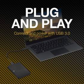 Externí pevný disk 2,5" Seagate 1TB černá barva
