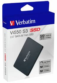 SSD Verbatim Vi550 S3 512GB SATA 

