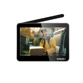 Dveřní videotelefon Evolveo DoorPhone W7 černá barva
