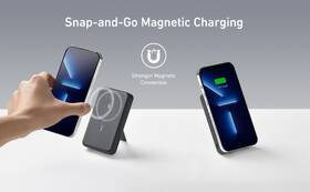 Powerbanka Anker 633 Magnetic Battery (MagGo) 10 000mAh černá barva
