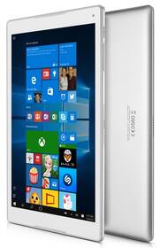 Dotykový tablet ALCATEL PLUS 10 LTE + klávesnice stříbrná barva
