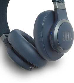 Sluchátka JBL LIVE 650BTNC modrá barva
