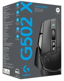 Myš Logitech G502 X Lightspeed černá barva
