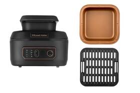 Multifunkční hrnec RUSSELL HOBBS 26520-56 SatisFry Air&Grill Multi, 5,5 l černá barva
