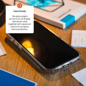 Tvrzené sklo FIXED Full-Cover na Samsung Galaxy S25 Ultra 5G černá barva
