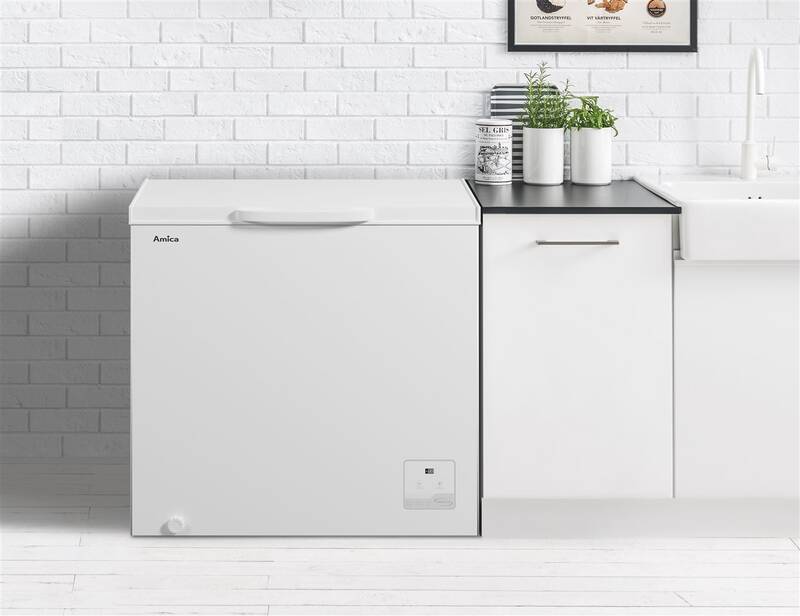 Mraznička Amica FZ 196.3 AG bílá barva
