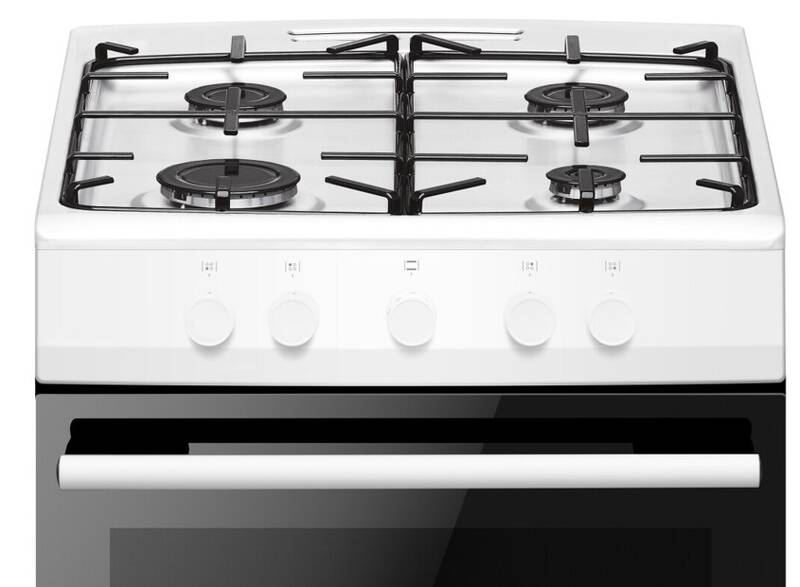 Plynový sporák Amica SPP 201 ZW bílá barva
