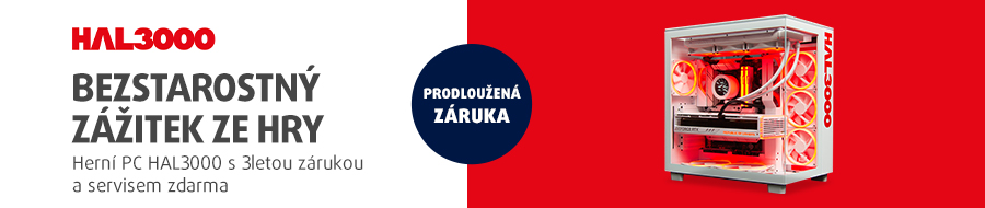 K herním PC HAL3000 bezstarostný servis na 3 roky – DATART