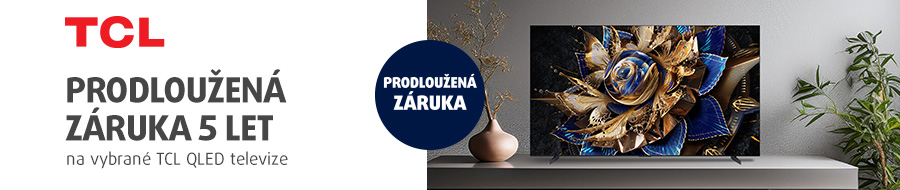 K vybraným QLED televizorům TCL prodloužená záruka na 5 let – DATART