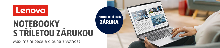 K vybraným notebookům Lenovo získáte záruku na 3 roky – DATART