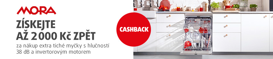 K tichým myčkám Mora cashback až 2 000 Kč – DATART