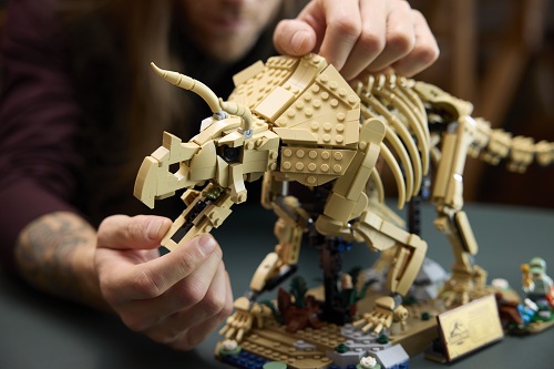 Detail na stavebnici z LEGO® Jurský svět.