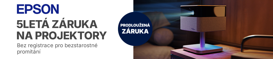 Prodloužená záruka na vybrané projektory Epson – DATART