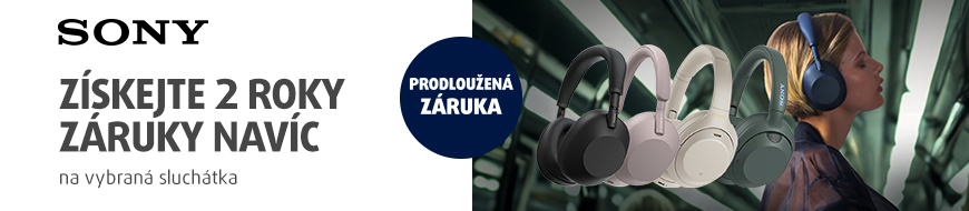 2 roky záruky navíc na vybrané produkty Sony – DATART