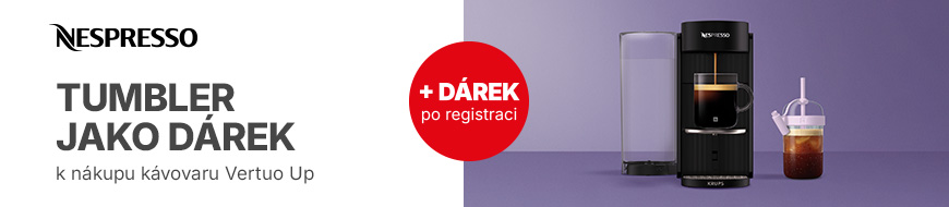 Tumbler jako dárek ke kávovar Nespresso Vertuo Up – DATART