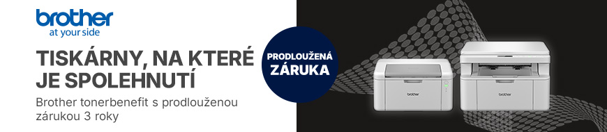 3letá záruka na tiskárny Brother řady tonerbenefit – DATART