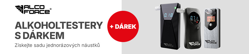 Alkoholtestery Alco Force s dárkem – DATART