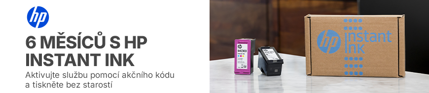 Tiskárny HP – 6 měsíců Instant Ink jako dárek – DATART