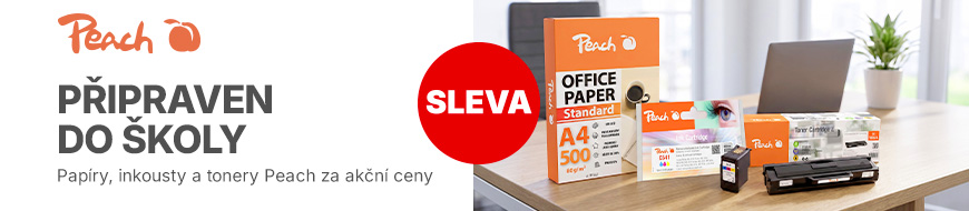 Příslušenství Peach pro tiskárny nyní se slevou až 15 % – DATART