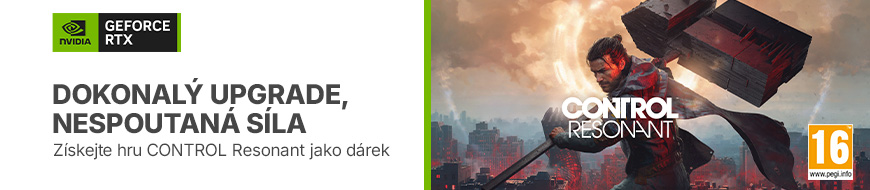 Hra CONTROL Resonant k notebookům a grafickým kartám GeForce RTX 50 jako dárek – DATART