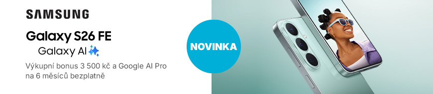 Nový telefon Samsung Galaxy S26 FE s výkupním bonusem i AI – DATART